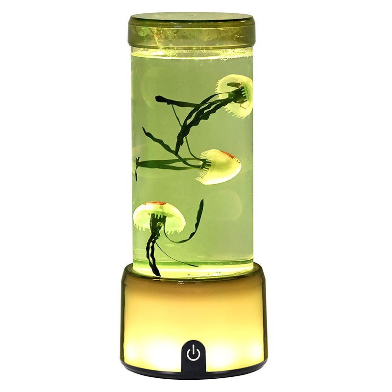 RGB LED கருப்பு ஜெல்லிமீன் விளக்கு